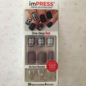 NWT imPRESS Gel Manicure - Mauve MATTE - EARNED IT
